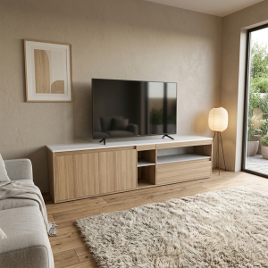 Rack TV 2,00m 1 cajon 2 puertas