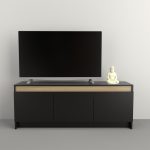 Mesa TV 3 puertas