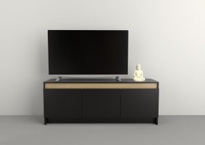 Mesa TV 3 puertas