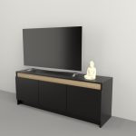 Mesa TV 3 puertas