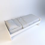 Cama 1 plaza. PARA COLCHONES DE 1,90 x 0,80